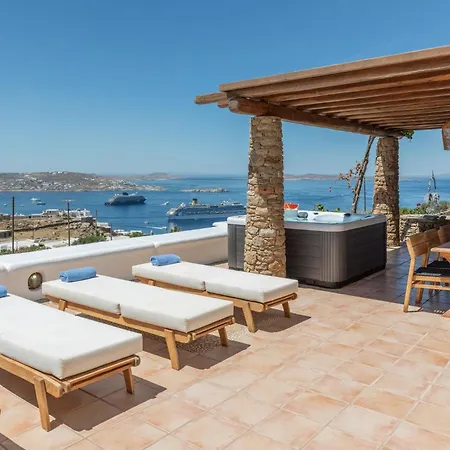 Theon - Exclusive Luxury Sea View House! ヴィラ Mykonos Town