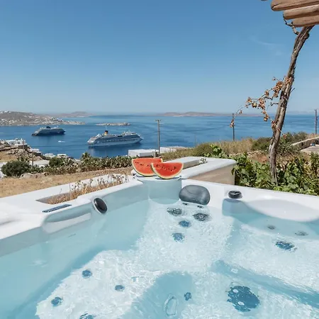 ヴィラ Theon - Exclusive Luxury Sea View House! Mykonos Town