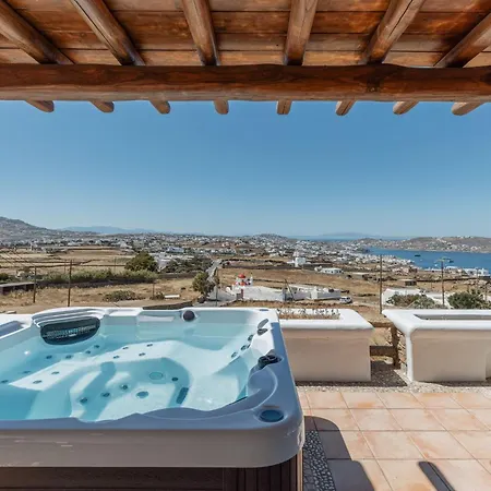 Villa Theon - Exclusive Luxury Sea View House! Mykonos Town